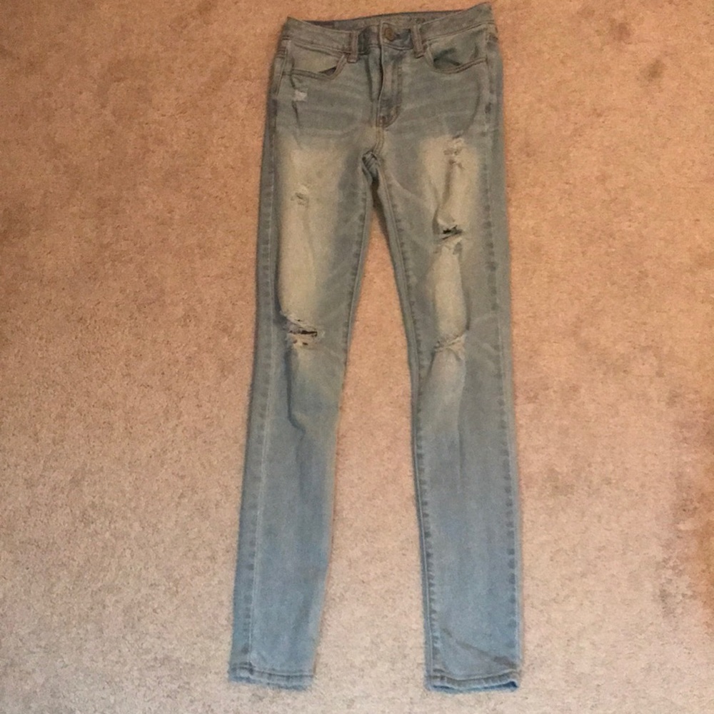 American Eagle High Rise Super Stretch